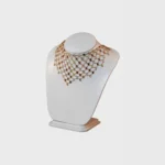 Clear Beaded Collar Throatlet