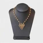 Gold Plated Pearl Necklace